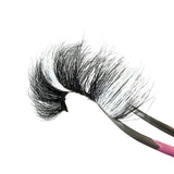 Trendy 3D 100% Mink False Color Lashes. Eyelash Extensions With White Lashes. Long White Eyelashes.