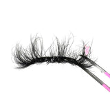 3D Luxury Mink Decal Lashes With A Silver Or Pink Holographic Playboy Bunny Decal. 25mm Wispy Hybrid Lashes. Unique Lashes For Lash Lovers.